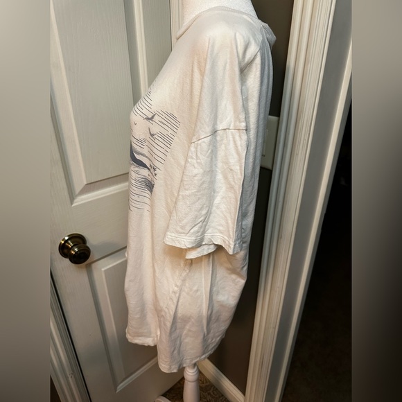 American Eagle Oversized Sailboat Graphic Tee Medium M - Picture 2 of 5